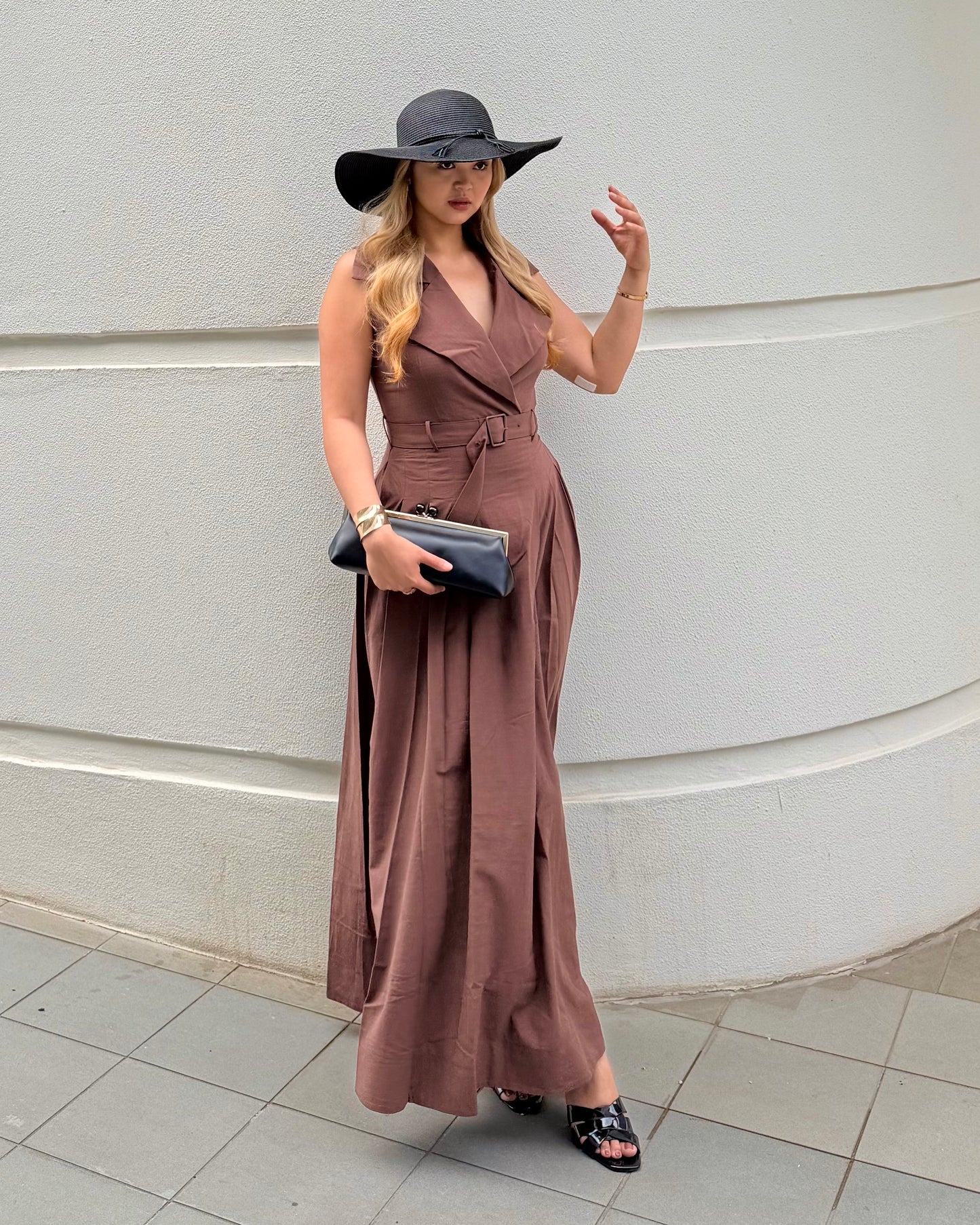 The Brown Azure Dress AFTERPAY AVAILABLE