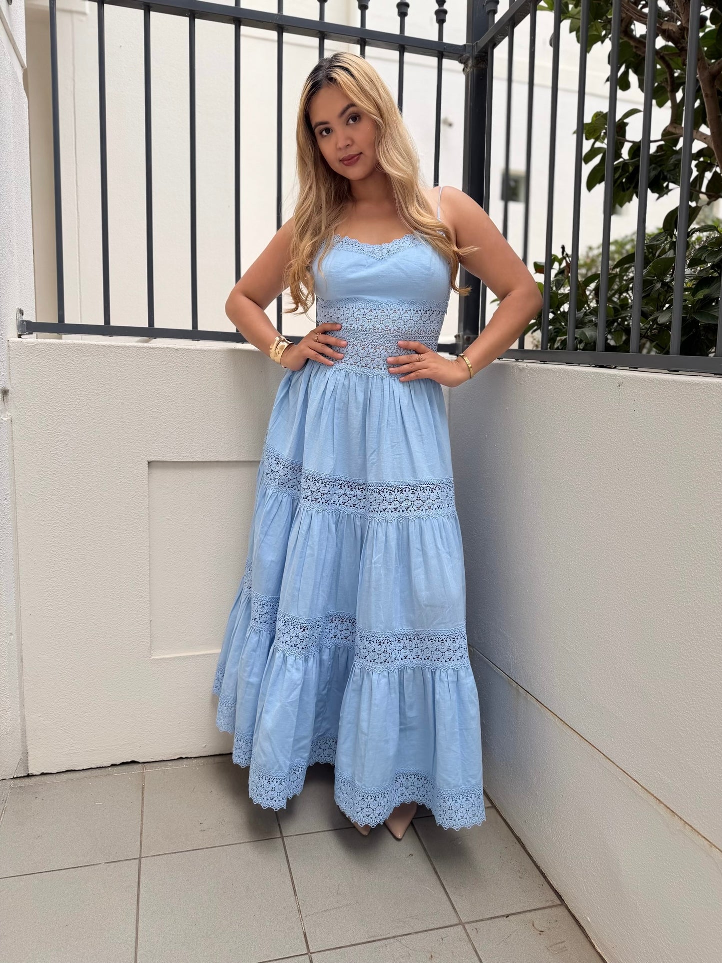 The Lumière Blue Dress