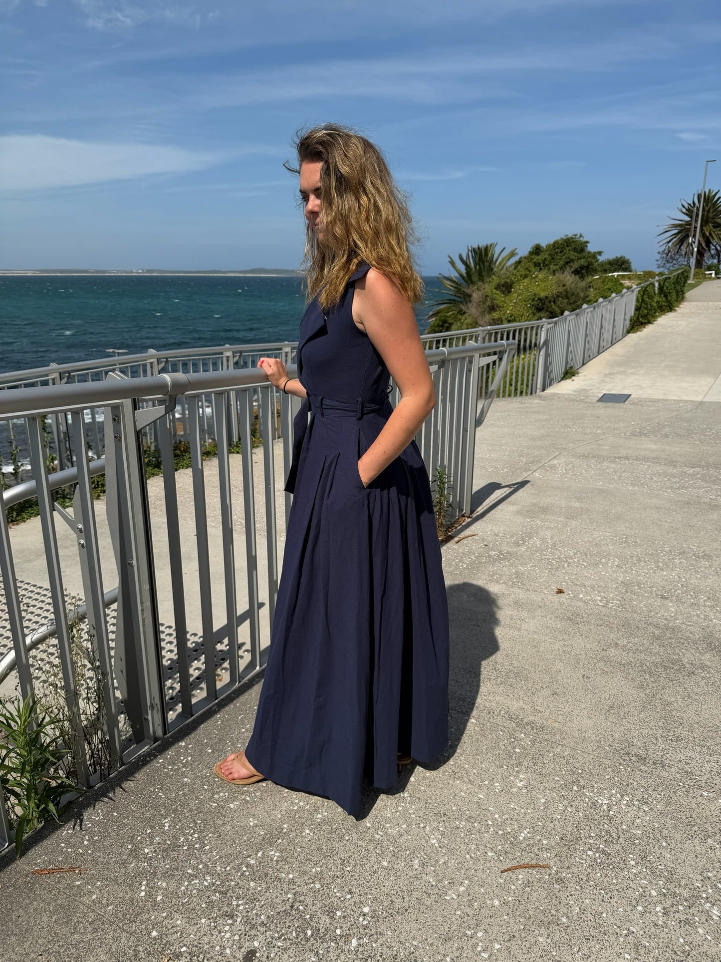 The Navy Azure Dress