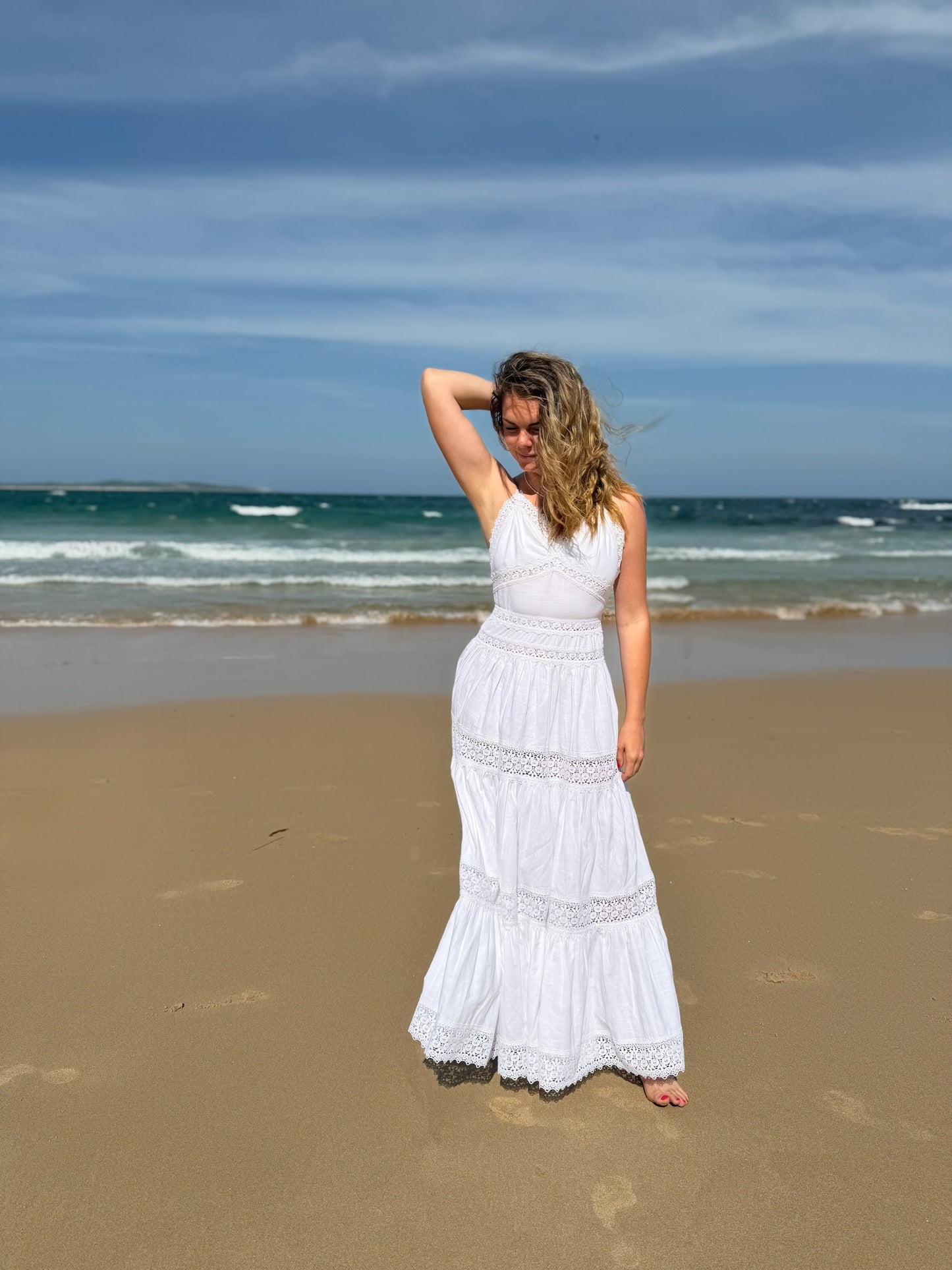 The Lumière Blanche Dress