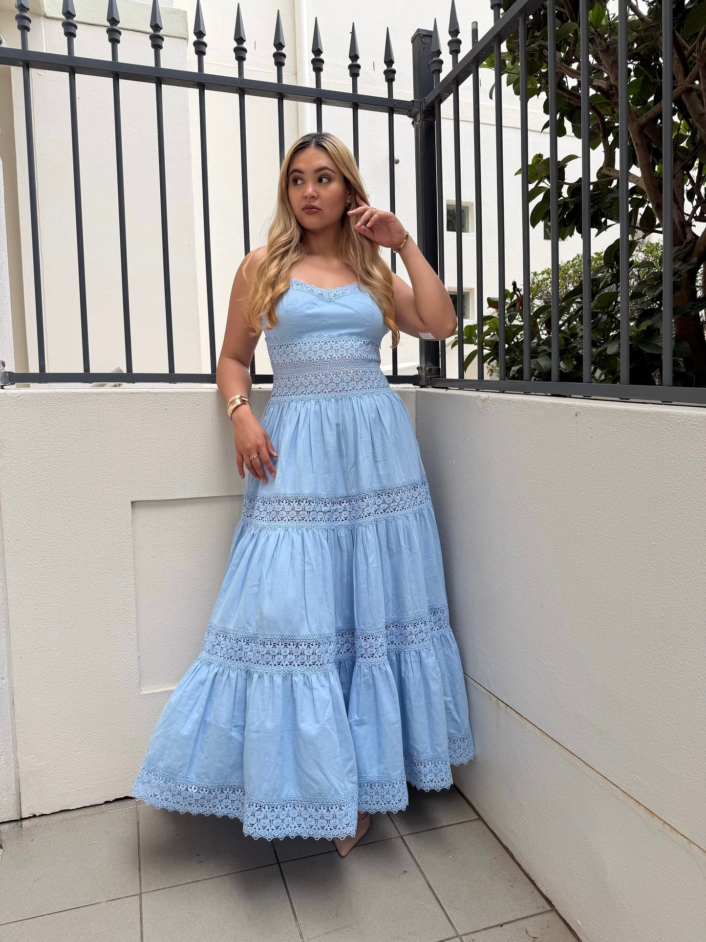 The Lumière Blue Dress