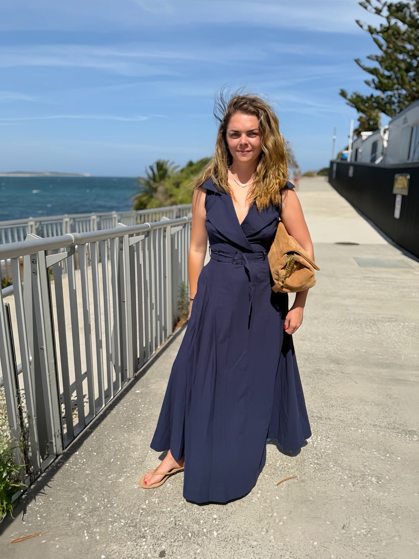 The Navy Azure Dress