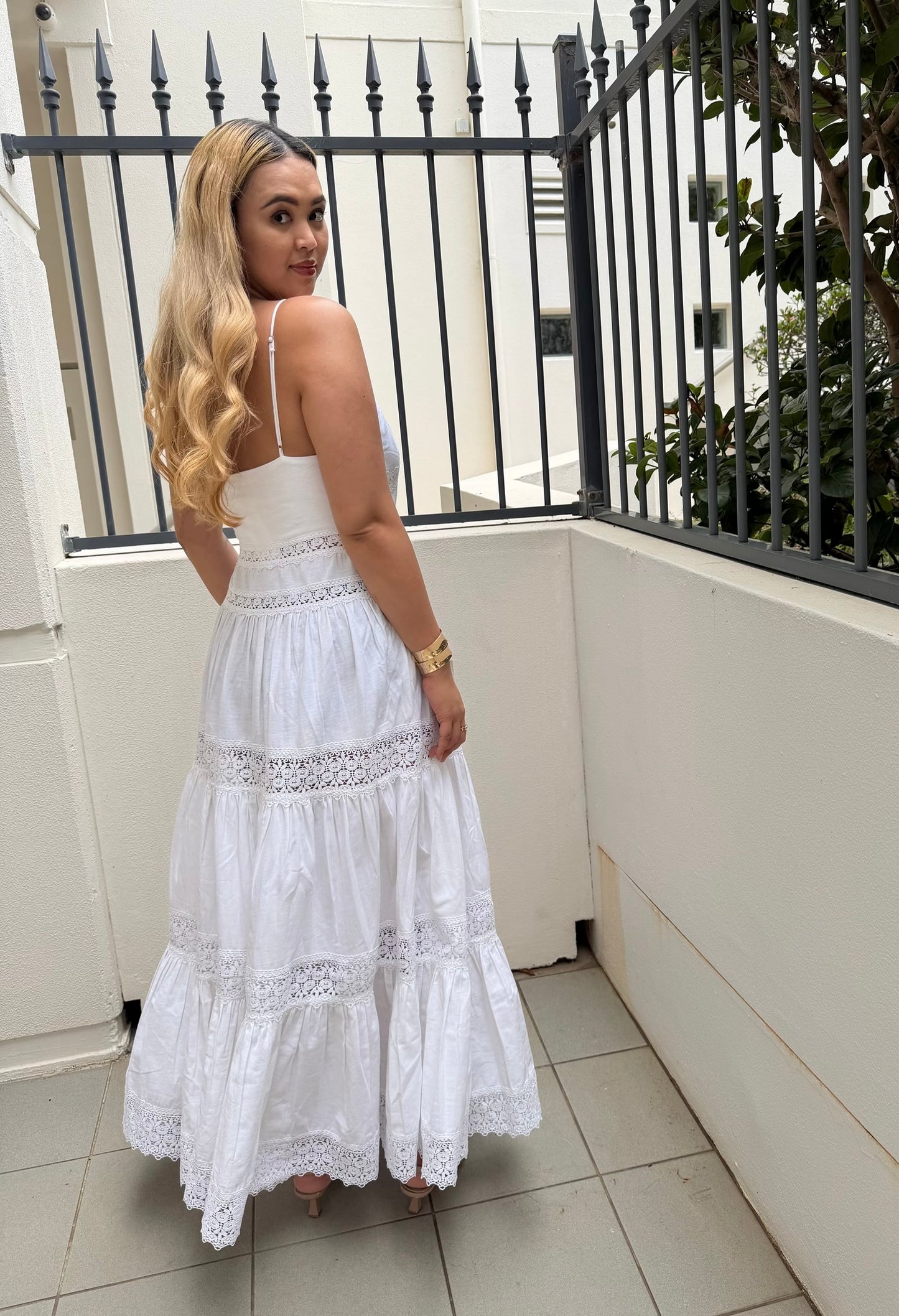 The Lumière Blanche Dress