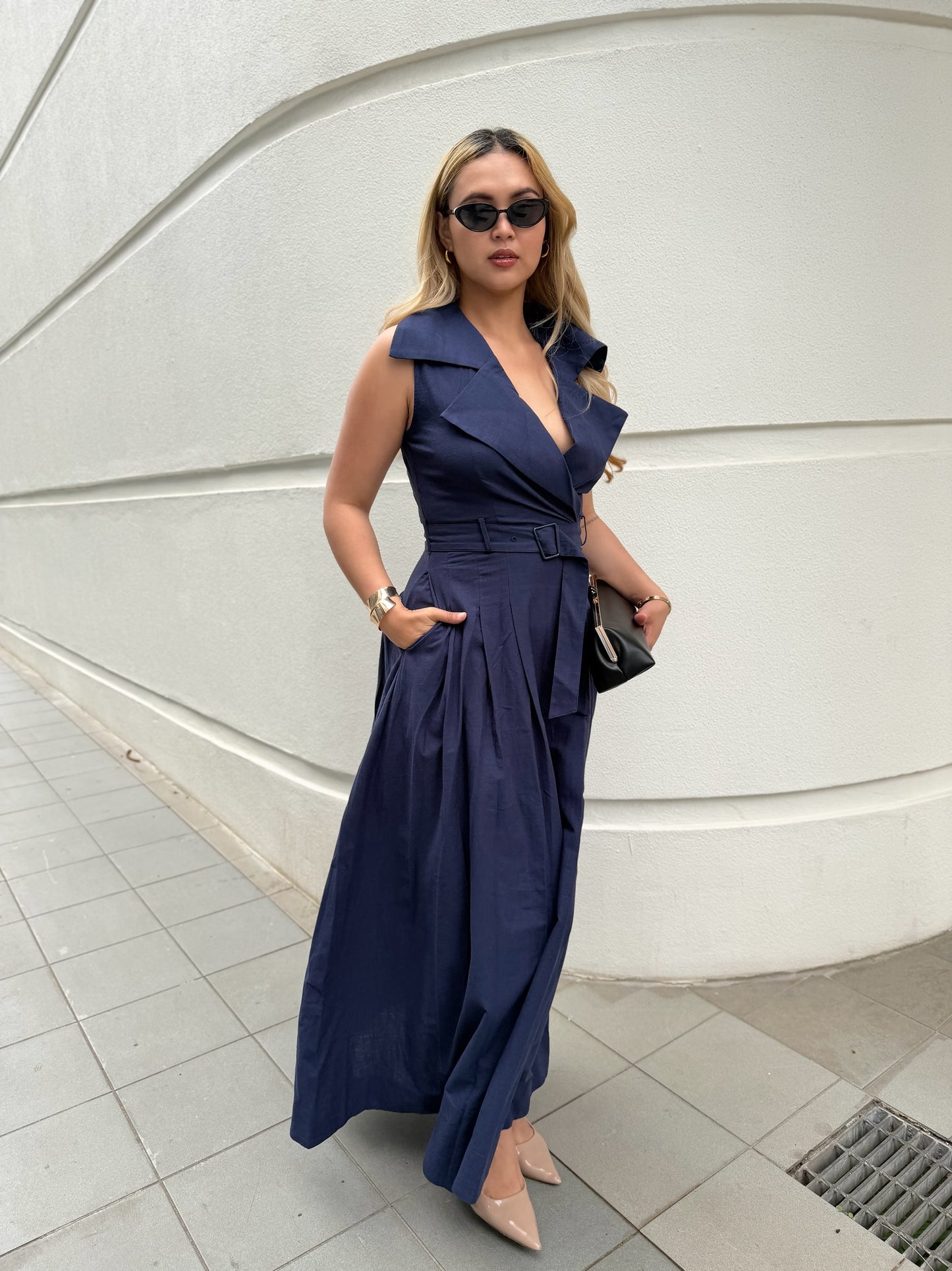 The Navy Azure Dress