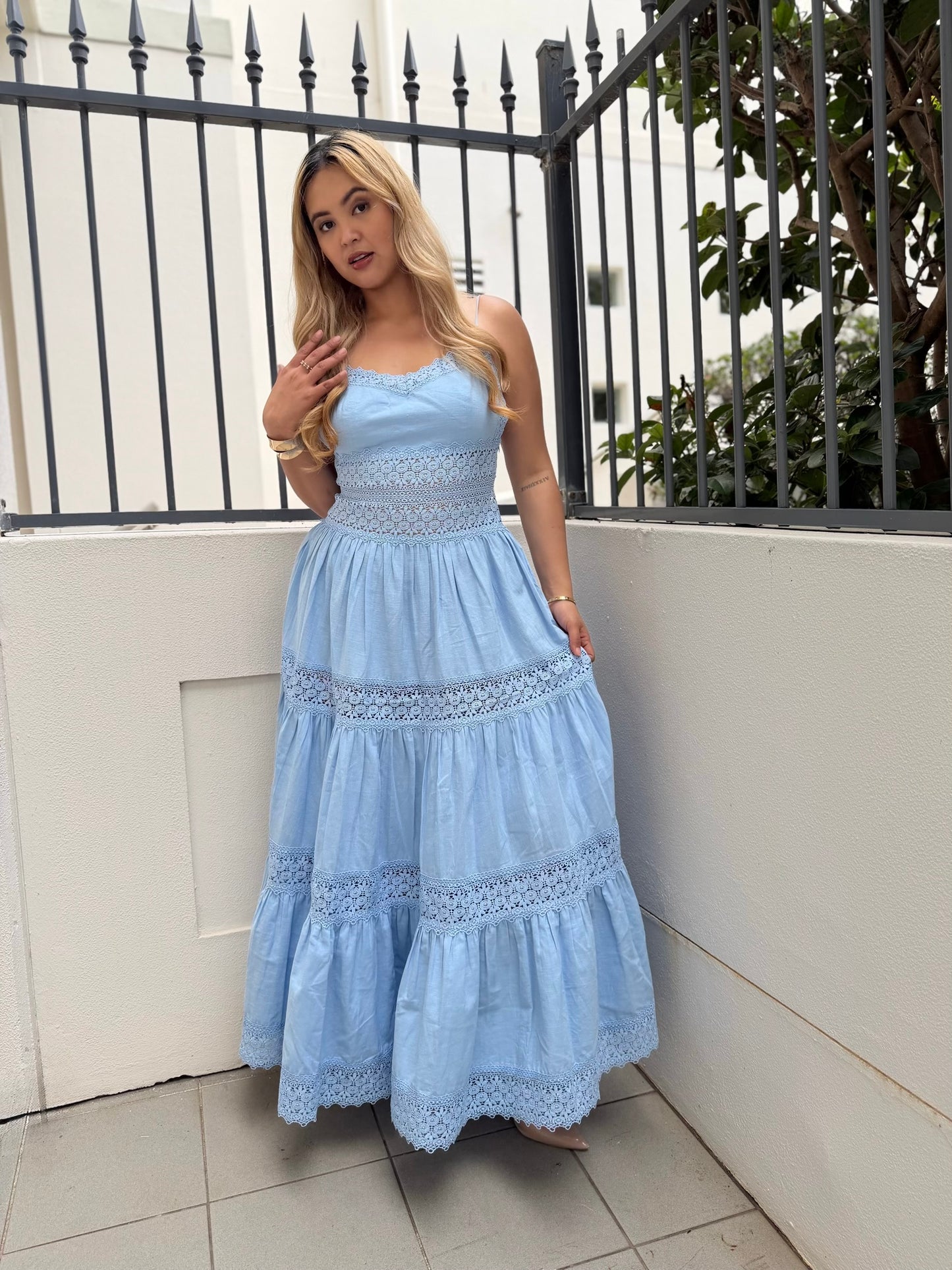 The Lumière Blue Dress