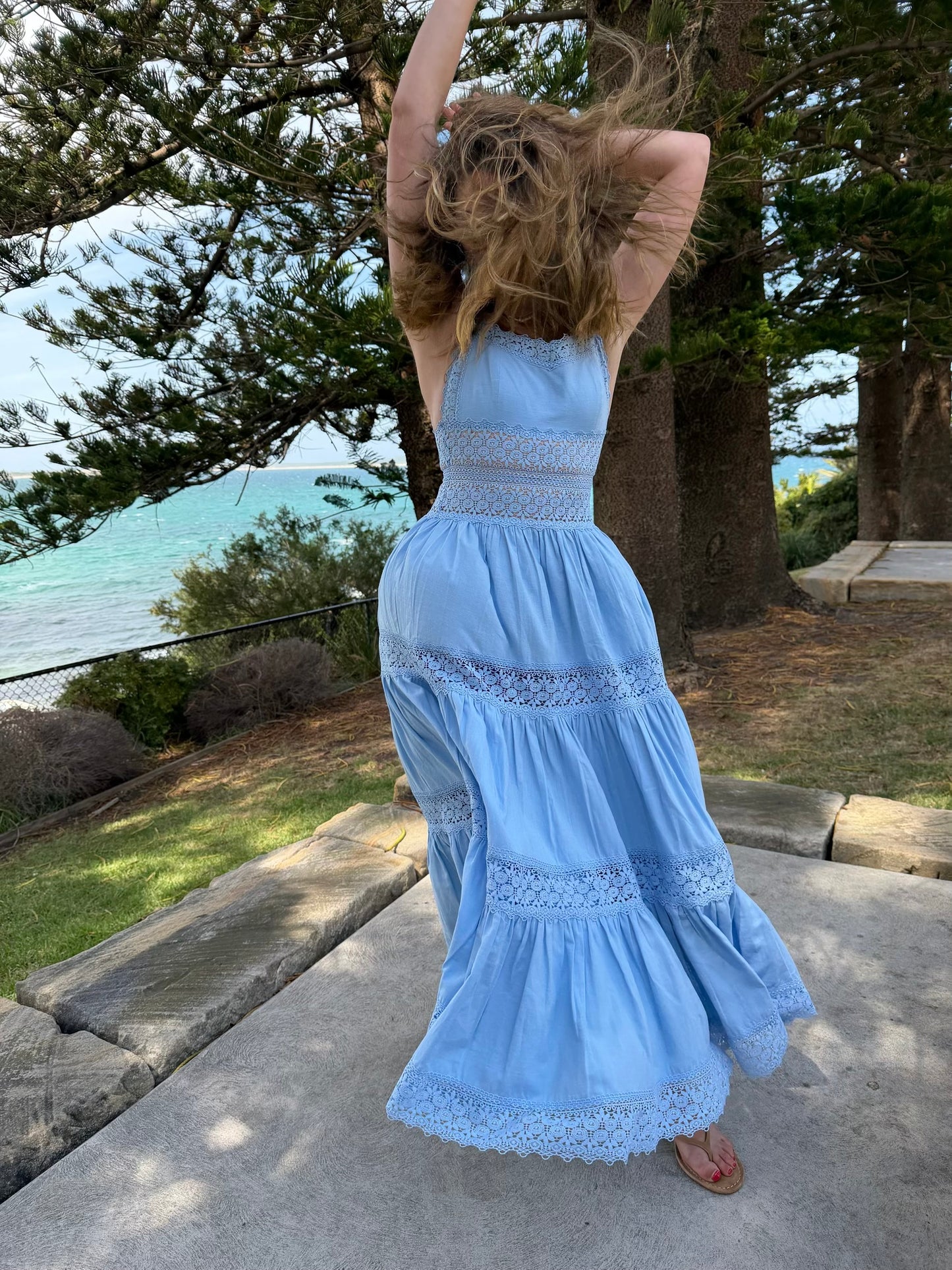 The Lumière Blue Dress