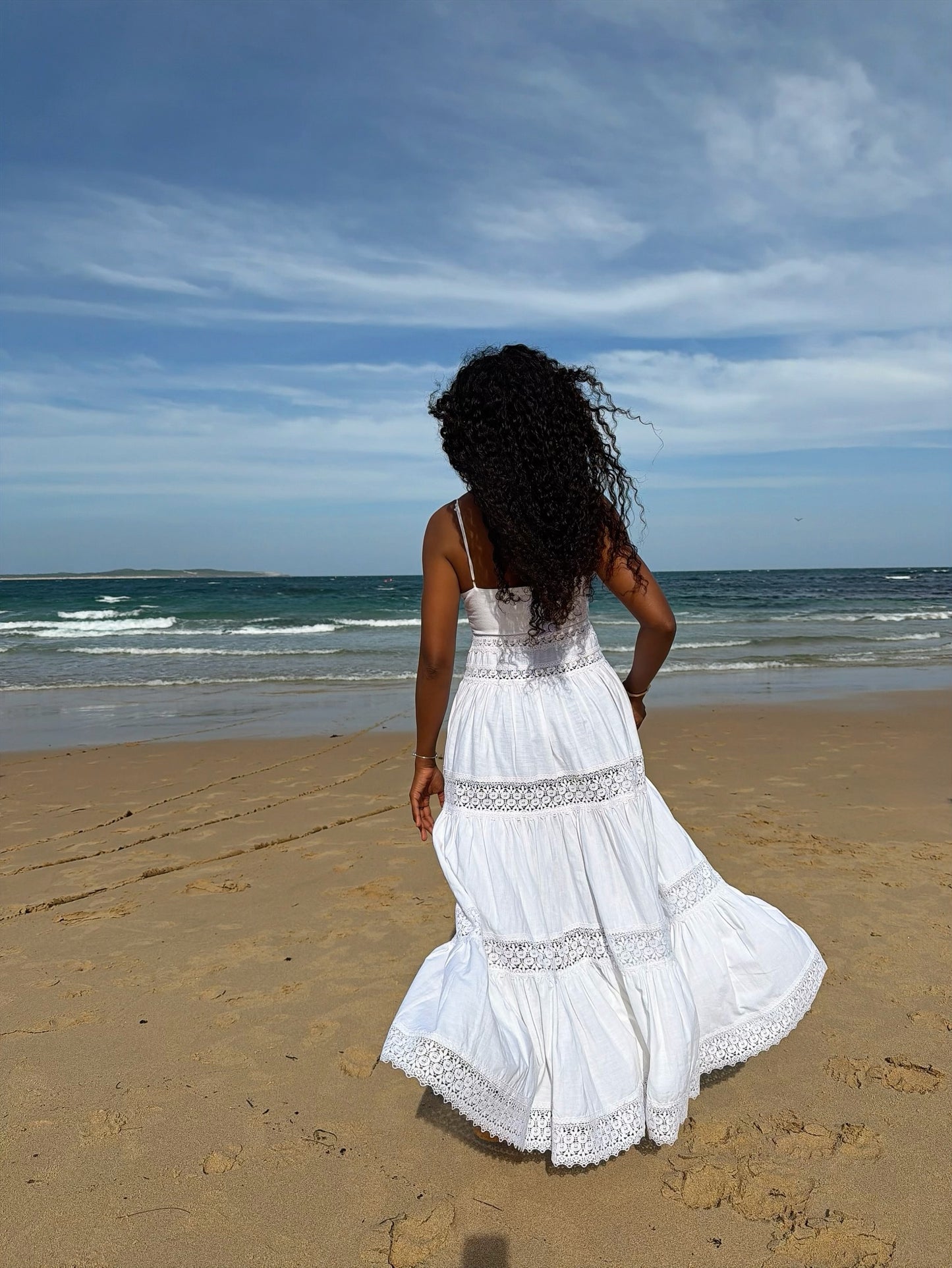 The Lumière Blanche Dress