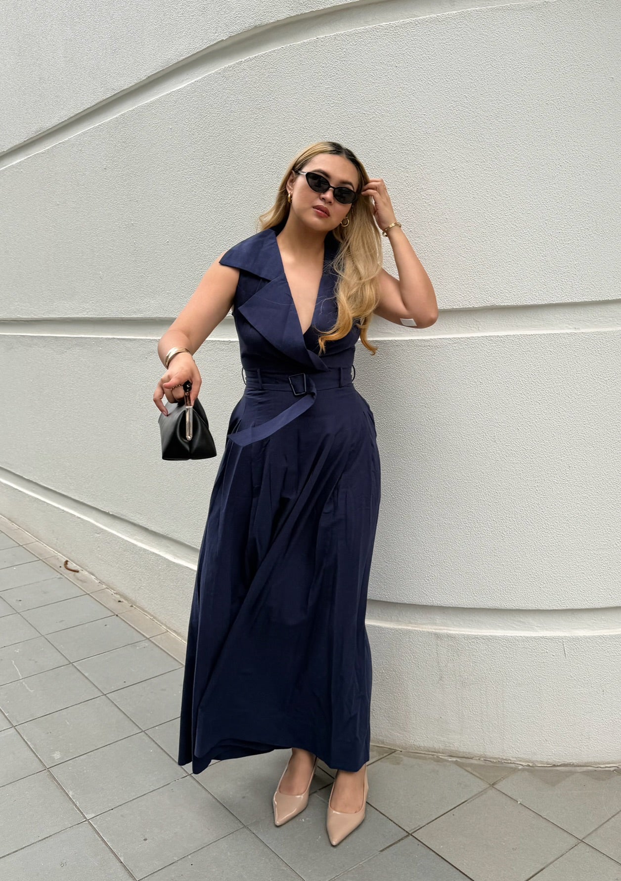 The Navy Azure Dress