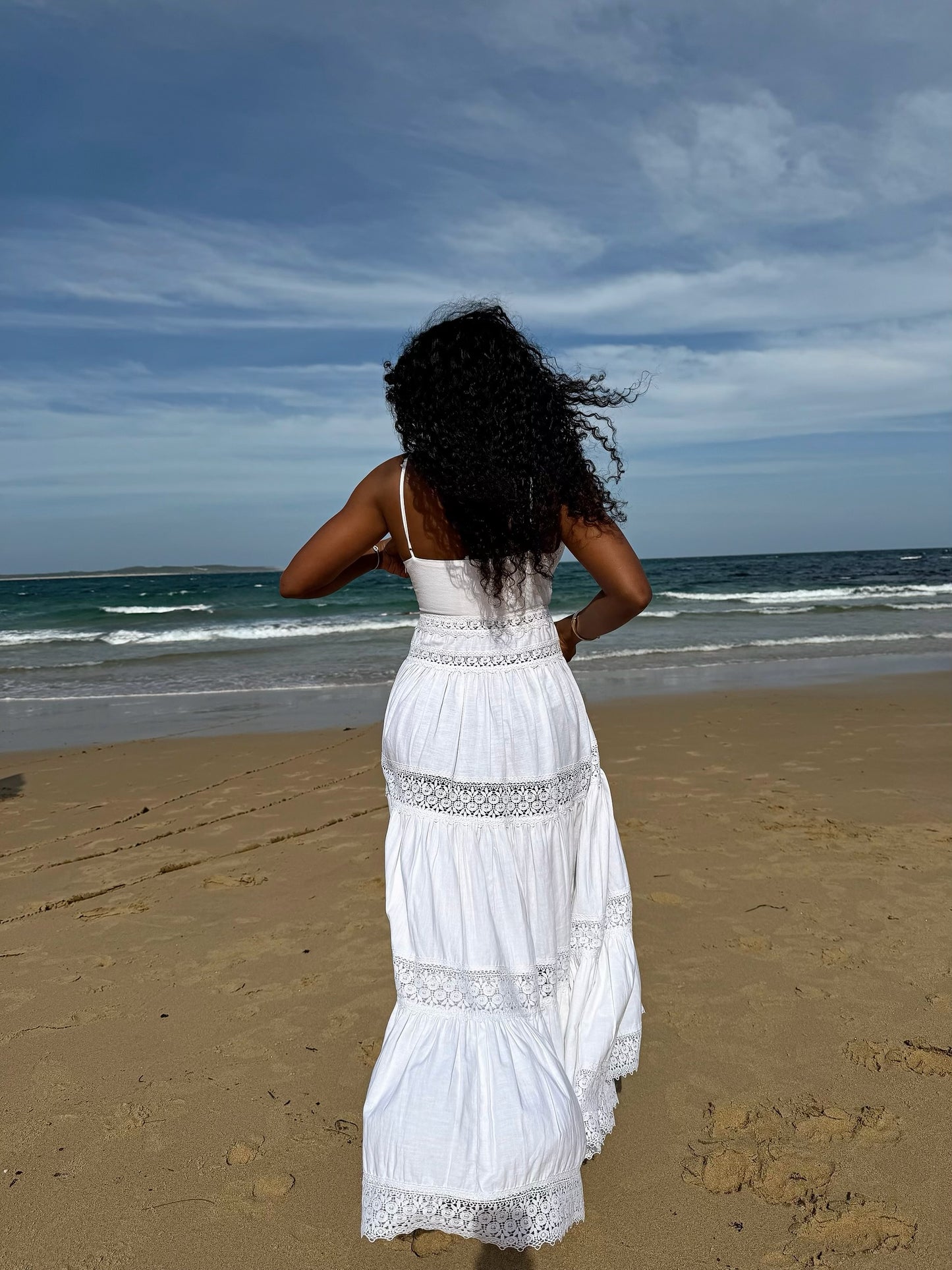 The Lumière Blanche Dress