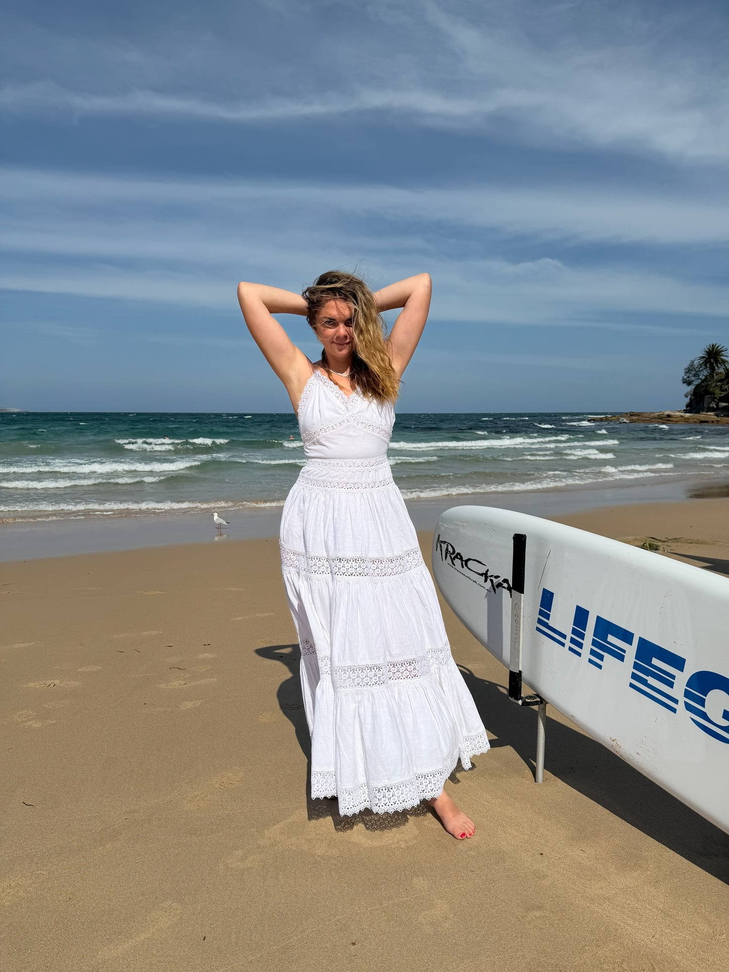 The Lumière Blanche Dress