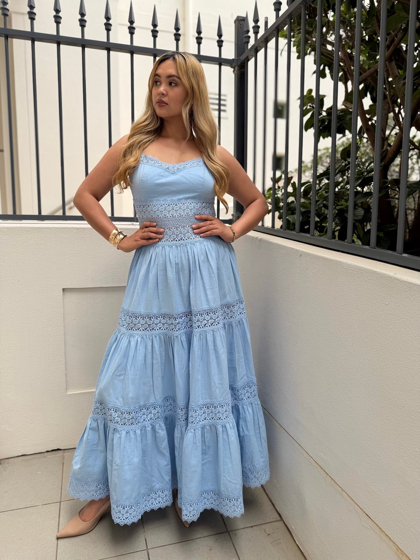 The Lumière Blue Dress