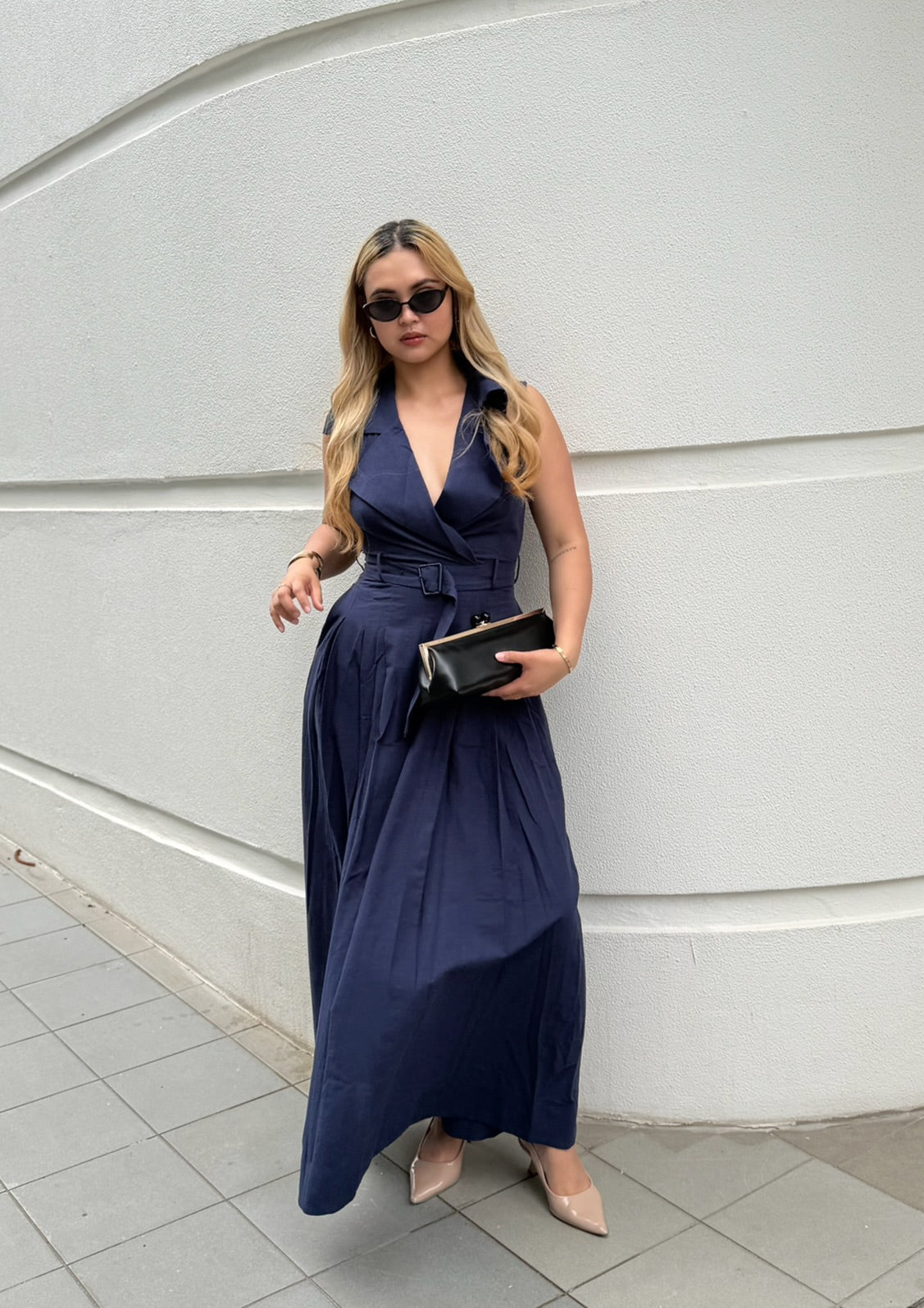 The Navy Azure Dress