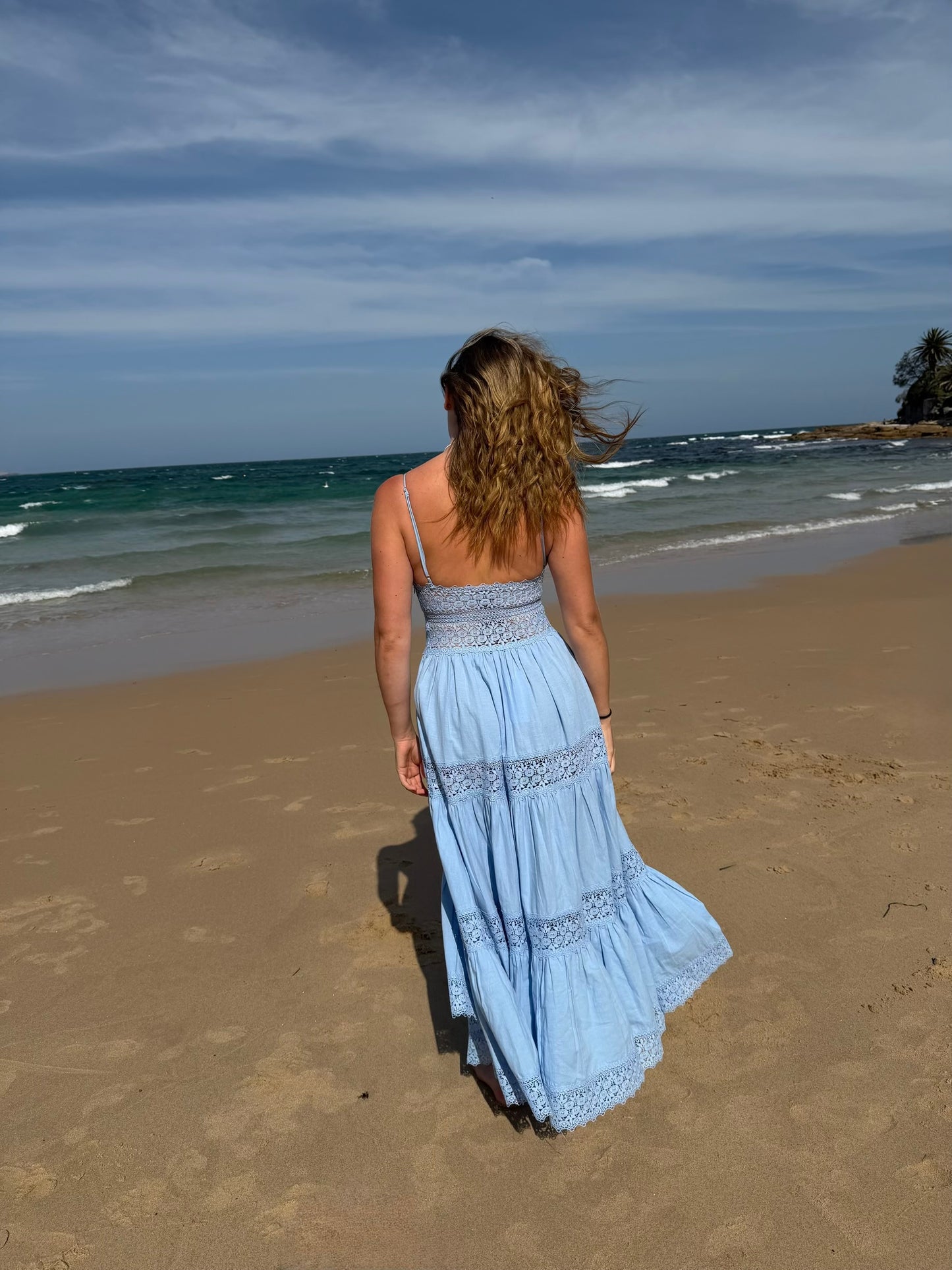 The Lumière Blue Dress