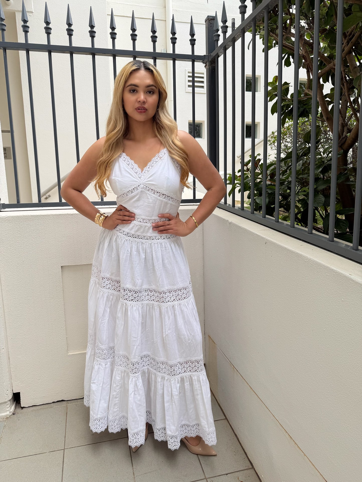 The Lumière Blanche Dress